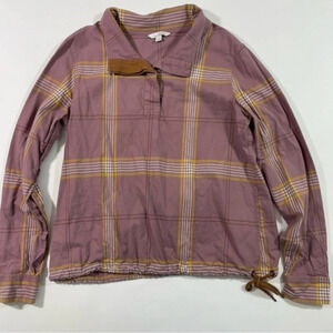 LL Bean Women's Signature Brushed Cotton Mockneck Shirt